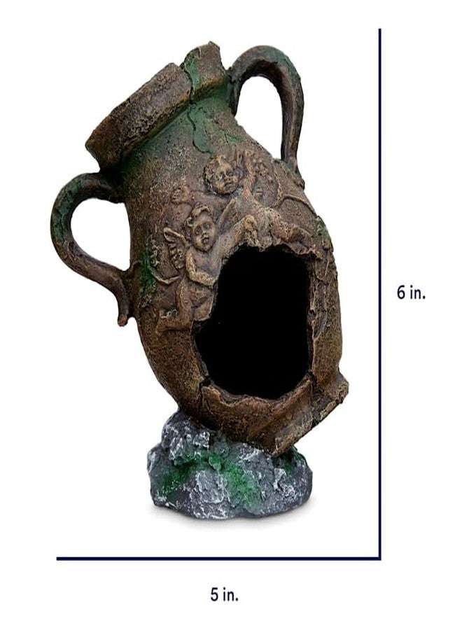 imagitarium Aquatic Decor Gallipot 5" L X 3" W X 6" H - Image 4